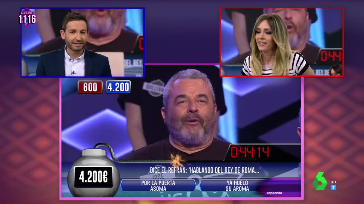 Anna Simon revalida su t&iacute;tulo como "invencible" en la prueba de los dos minutos de &iexcl;Boom! "humillando" a Frank Blanco 