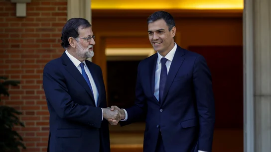 Mariano Rajoy y Pedro Sánchez en una foto de archivo Mariano Rajoy y Pedro Sánchez en una foto de archivo
