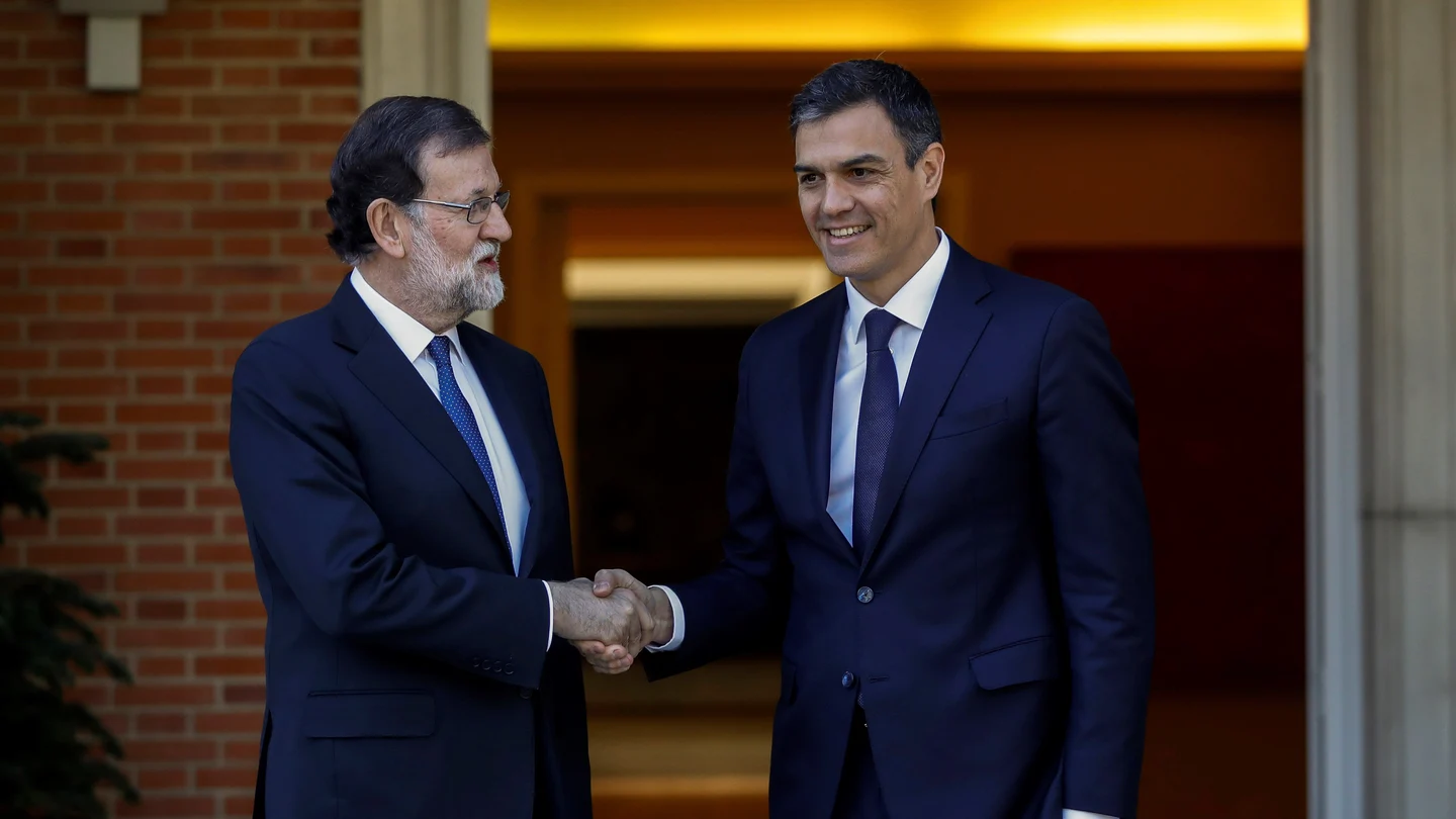 Mariano Rajoy y Pedro Sánchez en una foto de archivo Mariano Rajoy y Pedro Sánchez en una foto de archivo