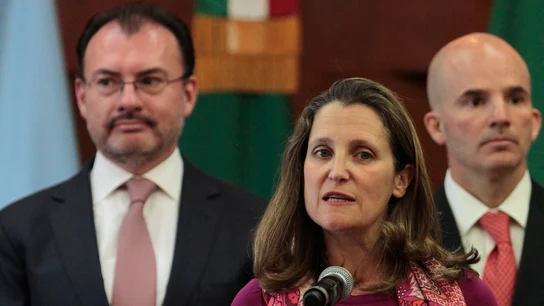 Chrystia Freeland, ministra de Asuntos Exteriores de Canadá Chrystia Freeland, ministra de Asuntos Exteriores de Canadá