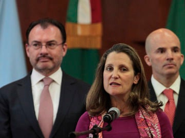 Chrystia Freeland, ministra de Asuntos Exteriores de Canadá Chrystia Freeland, ministra de Asuntos Exteriores de Canadá