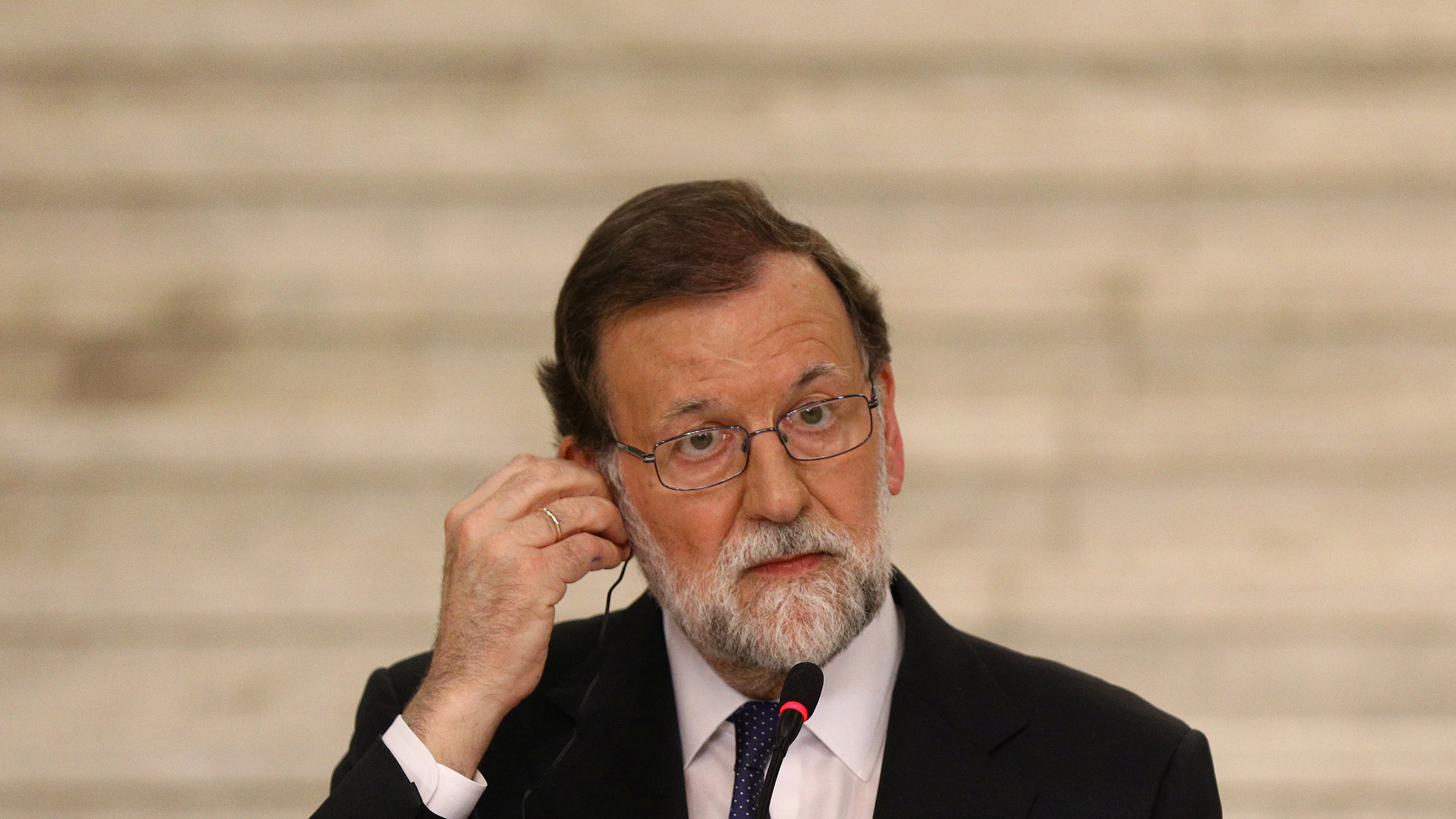 El presidente del Gobierno, Mariano Rajoy