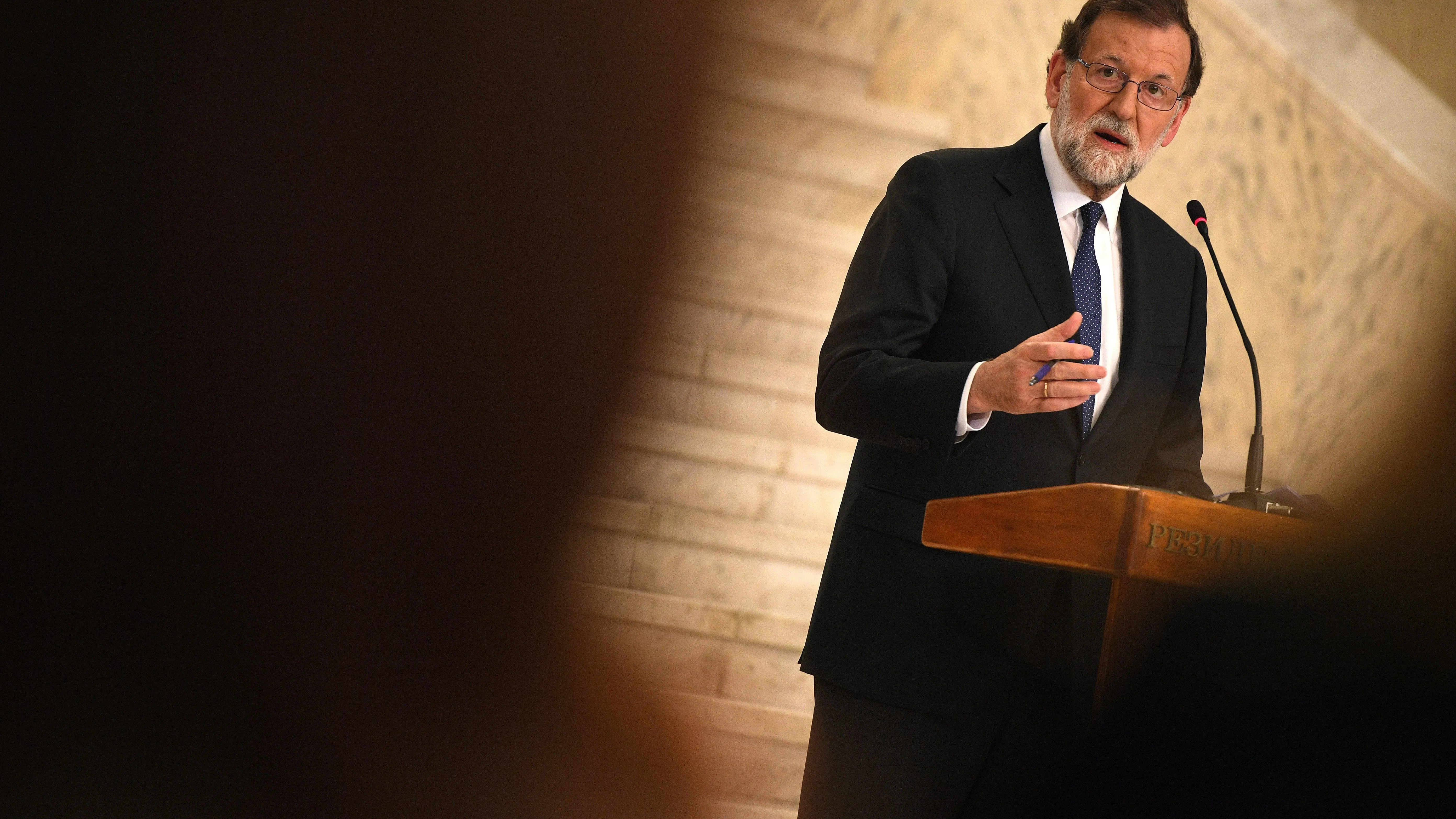 El presidente del Gobierno de España, Mariano Rajoy