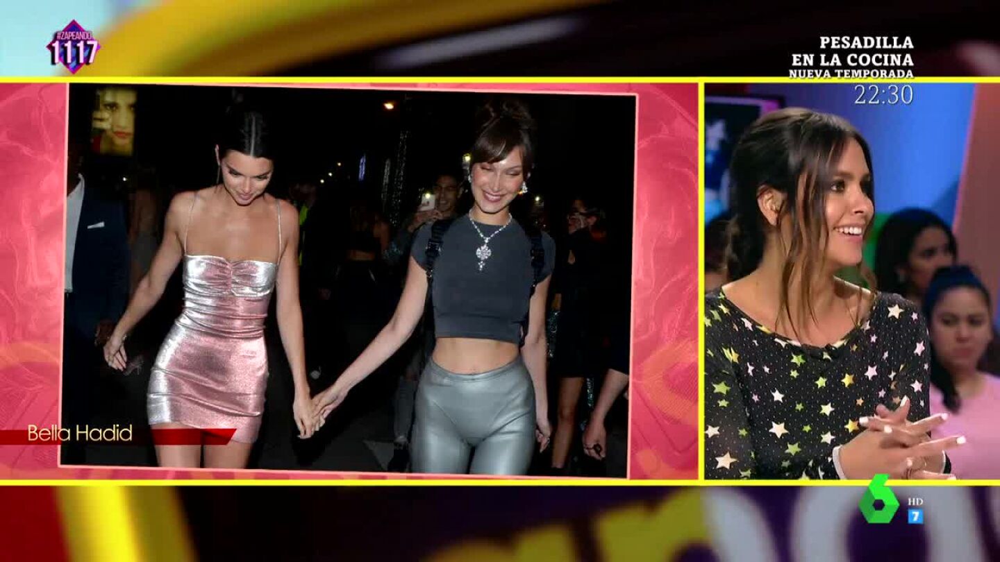 Las mallas de ciclista de Bella Hadid que le "flipan" a Cristina Pedroche
