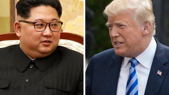 Imagen de Kim Jong-un y Donald Trump Imagen de Kim Jong-un y Donald Trump
