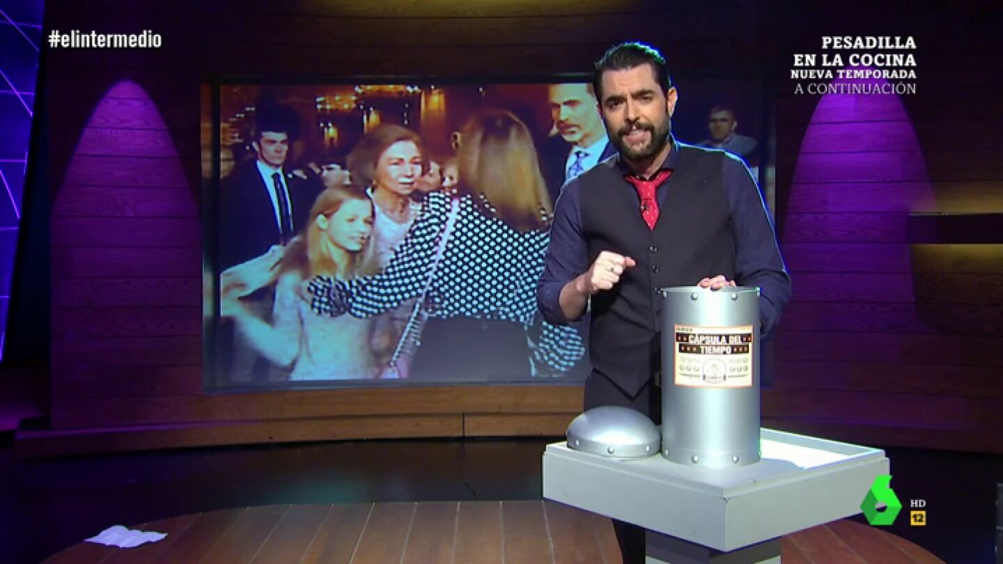 Dani Mateo hablando sobre Do&ntilde;a Letizia