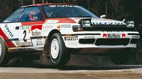 Carlos Sainz en el Rally Portugal 1991 El piloto Carlos Sainz en carrera en el Rally Portugal 1991