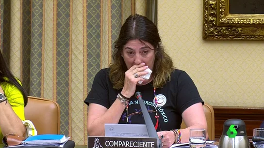 Carmen Cortés, portavoz de la plataforma de las víctimas del aceite tóxico de colza Carmen Cortés, portavoz de la plataforma de las víctimas del aceite tóxico de colza