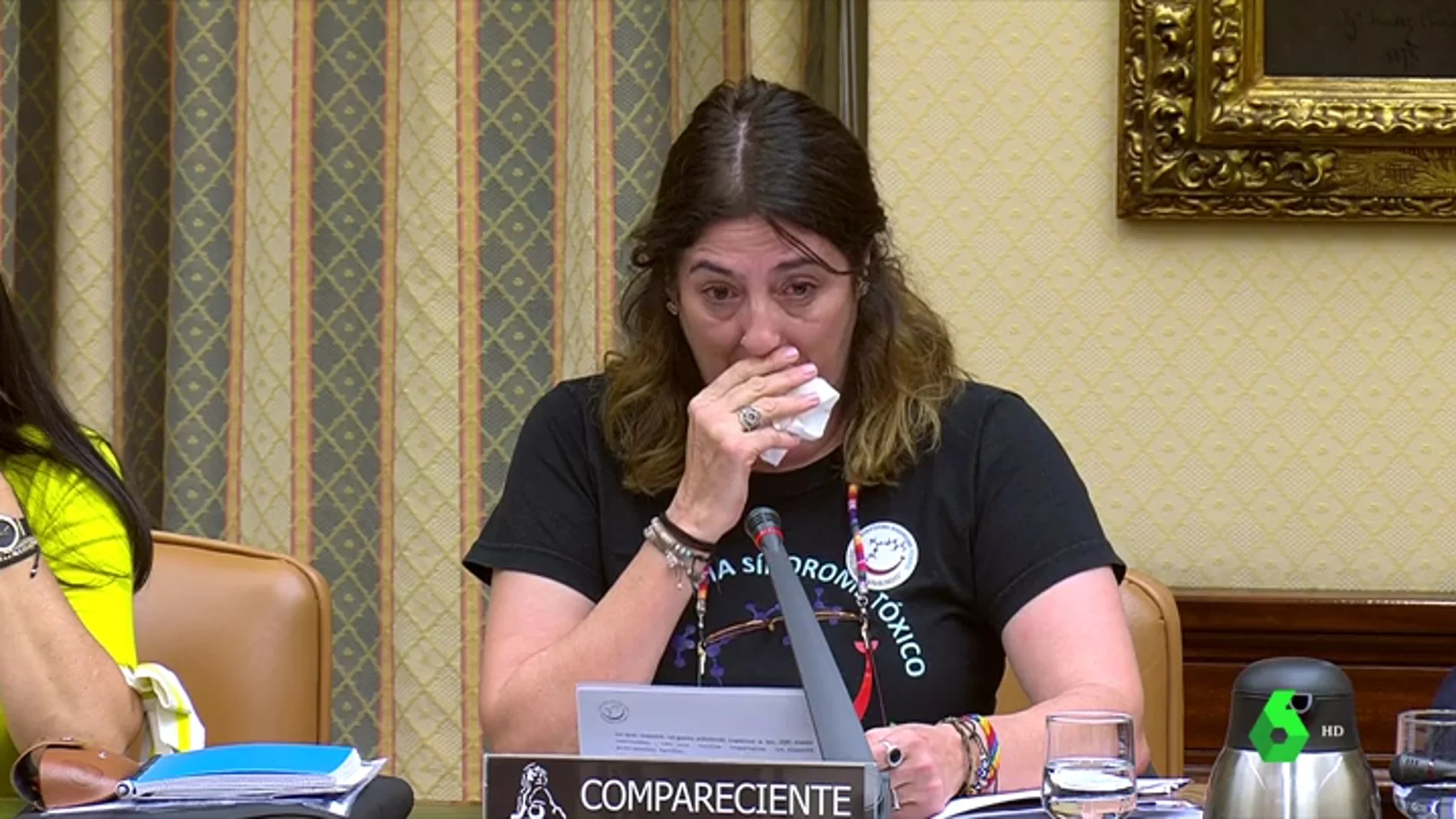 Carmen Cortés, portavoz de la plataforma de las víctimas del aceite tóxico de colza
