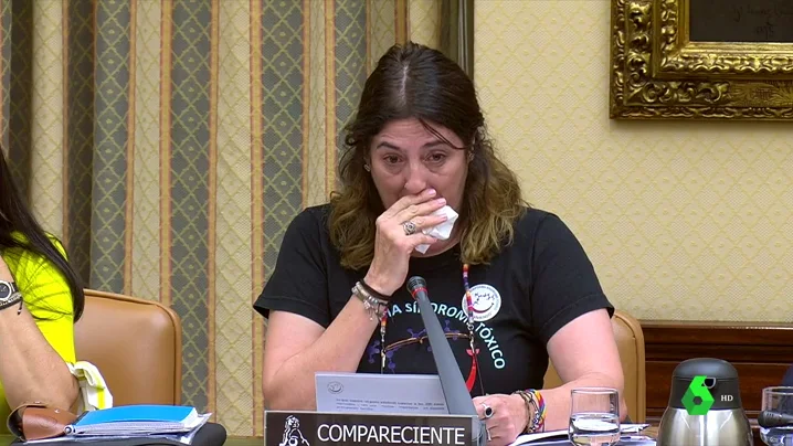 Carmen Cortés, portavoz de la plataforma de las víctimas del aceite tóxico de colza