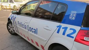 Un coche de la Policía Local de Palencia