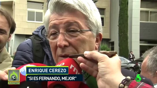 Enrique Cerezo: "Griezmann es jugador del Atlético y no queremos negociar" Enrique Cerezo: "Griezmann es jugador del Atlético y no queremos negociar"