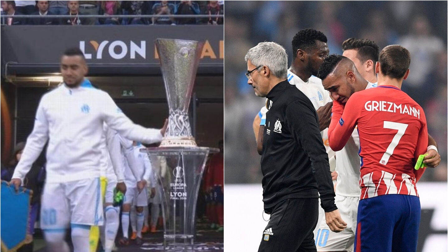 Payet toc&oacute; la Copa y se lesion&oacute; a la media hora del partido