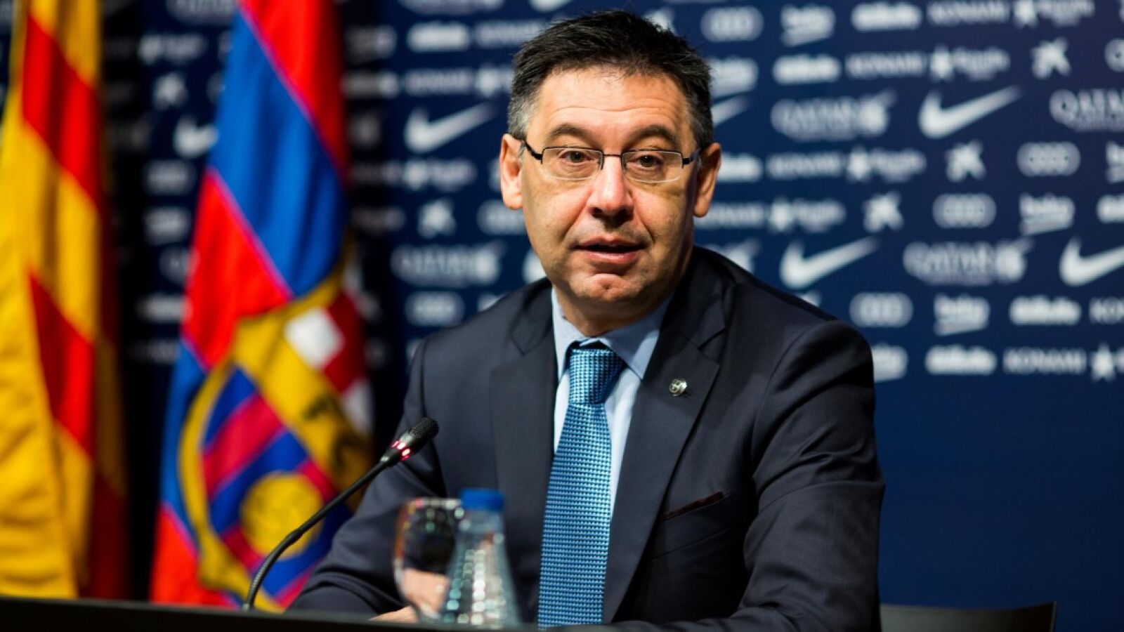 Josep Mar&iacute;a Bartomeu, presidente del FC Barcelona