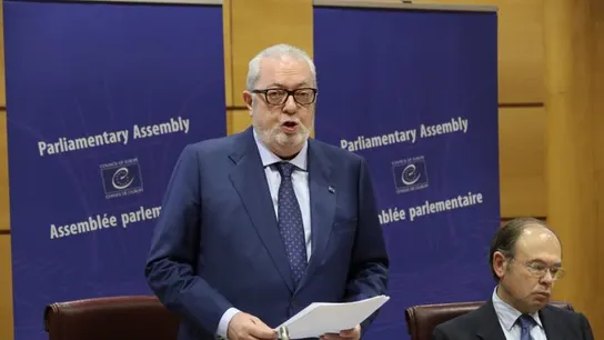 El senador español del grupo parlamentario popular, Pedro Agramunt. El senador español del grupo parlamentario popular, Pedro Agramunt.