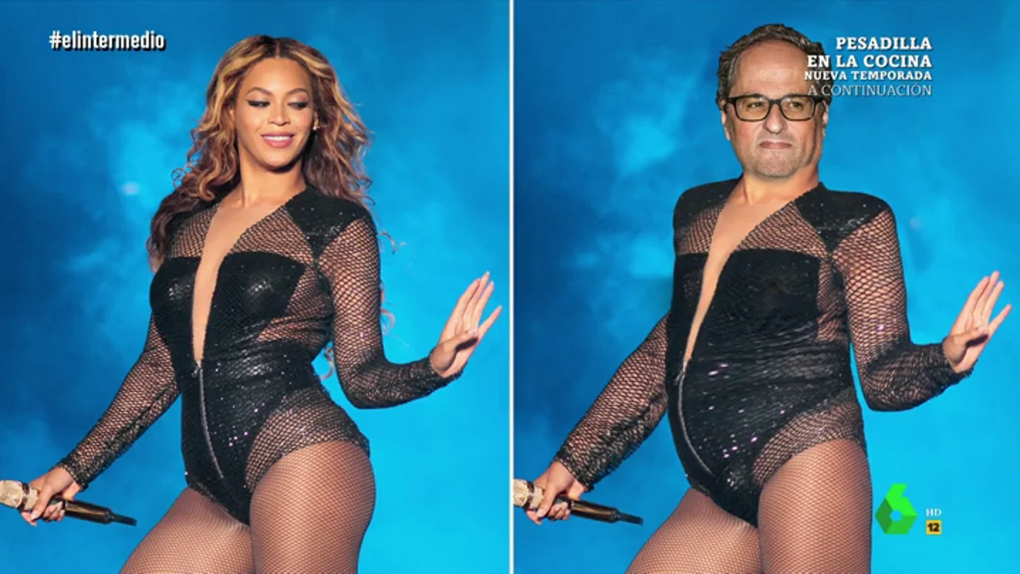 Quim Torra a lo Beyoncé Quim Torra a lo Beyoncé