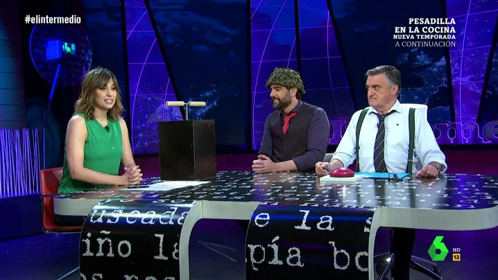 Sandra Sabatés, Dani Mateo y El Gran Wyoming