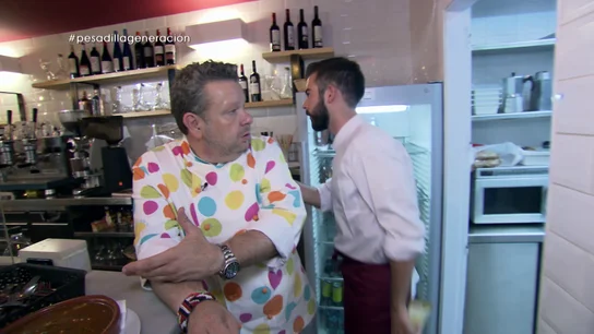 Alberto Chicote, en Pesadilla en la cocina: Generación del 27 Alberto Chicote, en Pesadilla en la cocina: Generación del 27