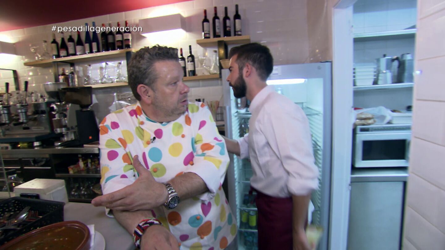Alberto Chicote, en Pesadilla en la cocina: Generaci&oacute;n del 27