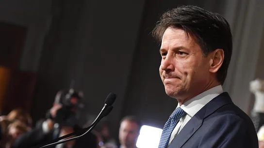 El primer ministro italiano Giuseppe Conte El designado primer ministro italiano Giuseppe Conte