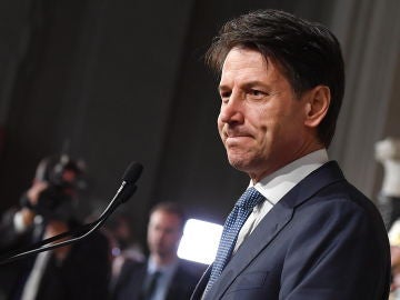 El primer ministro italiano Giuseppe Conte El primer ministro italiano Giuseppe Conte