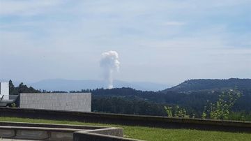 Explosión de un almacén pirotécnico en Tui