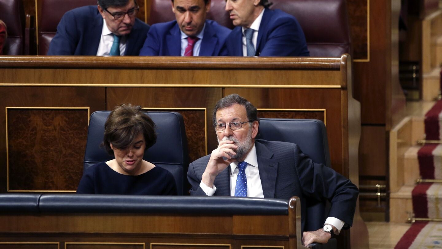  El presidente del Gobierno, Mariano Rajoy