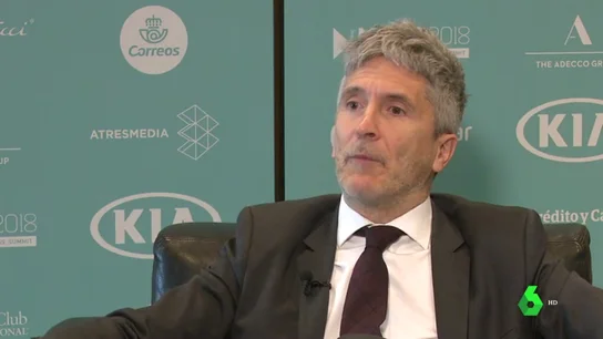 El juez Grande Marlaska defiende la actuación de la justicia española en el caso de Cataluña El juez Grande Marlaska defiende la actuación de la justicia española en el caso de Cataluña