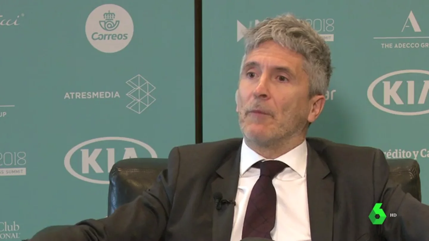 El juez Grande Marlaska defiende la actuación de la justicia española en el caso de Cataluña El juez Grande Marlaska defiende la actuación de la justicia española en el caso de Cataluña