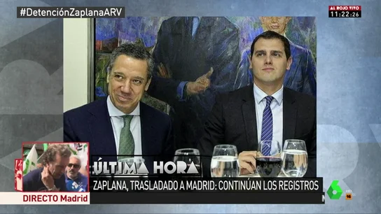 Zaplana y Albert Rivera Zaplana y Albert Rivera