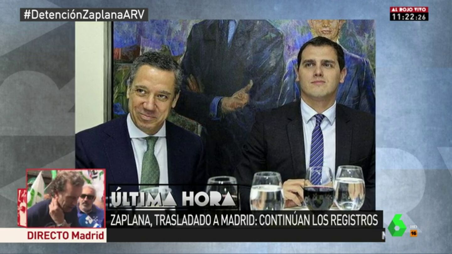 Zaplana y Albert Rivera