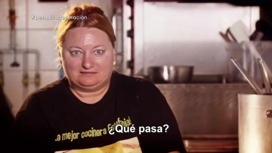Estefanía, en Pesadilla en la cocina: Generación del 27 Estefanía, en Pesadilla en la cocina: Generación del 27