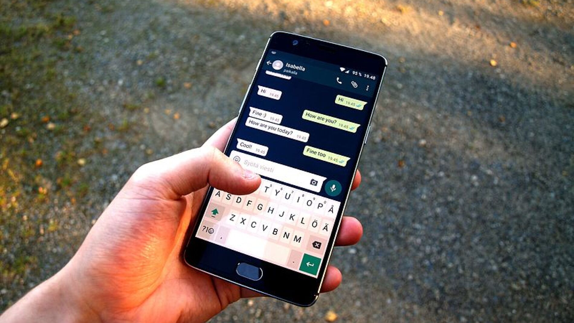 Chat de WhatsApp
