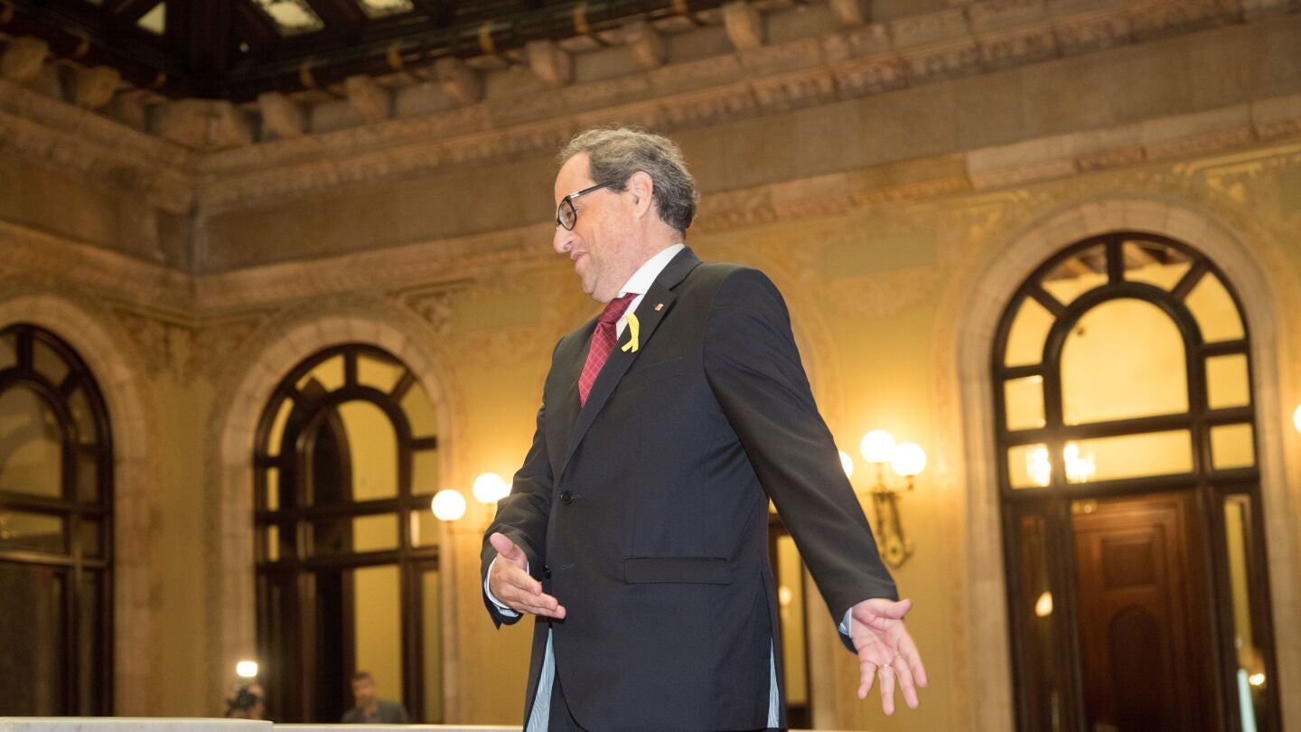 El presidente de la Generalitat de Catalunya, Quim Torra