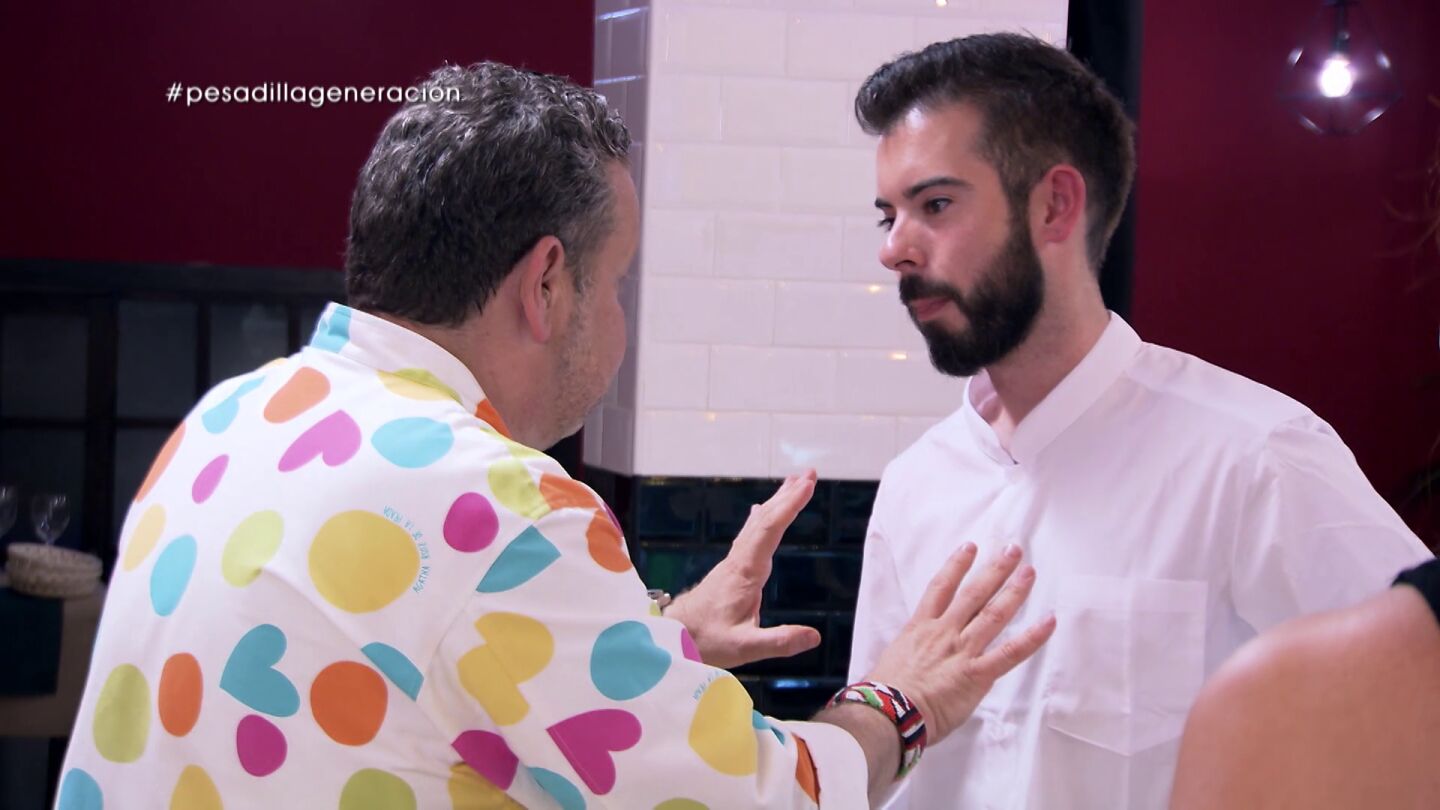 Alberto Chicote en Pesadilla en la cocina: Generaci&oacute;n del 27