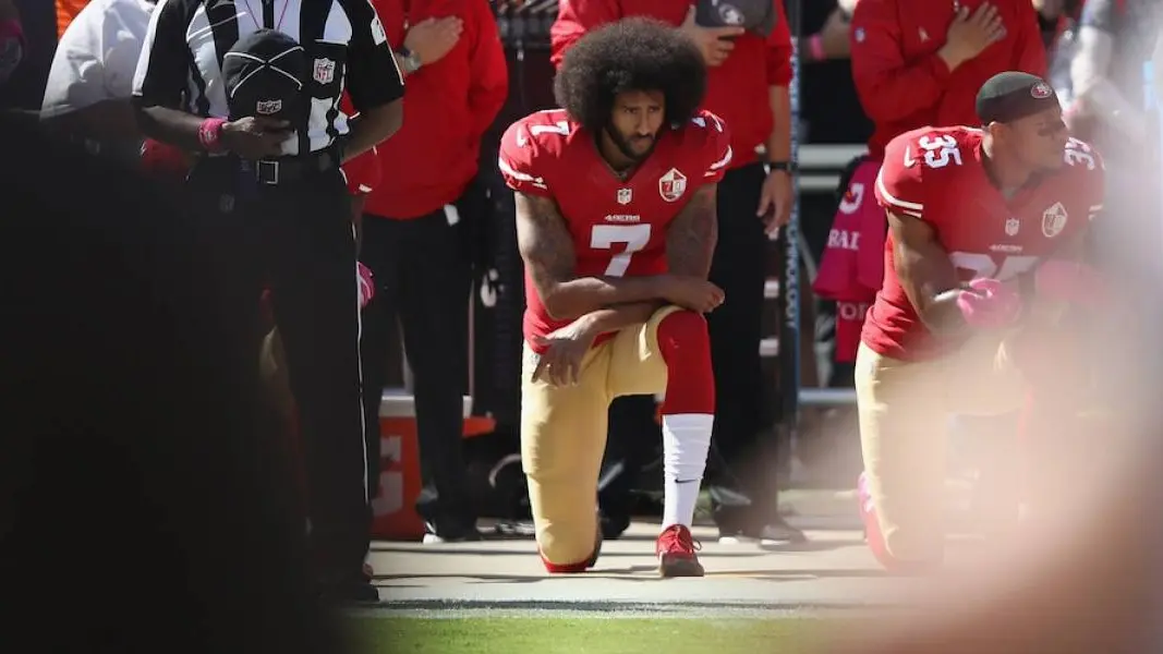  Colin Kaepernick, jugador de fútbol americano