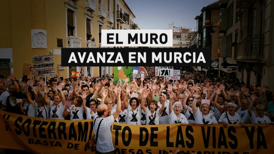 El muro avanza en Murcia El muro avanza en Murcia