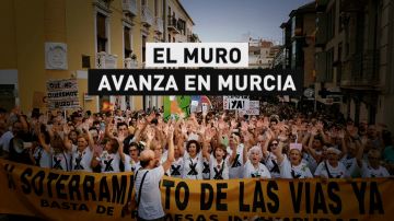 El muro avanza en Murcia