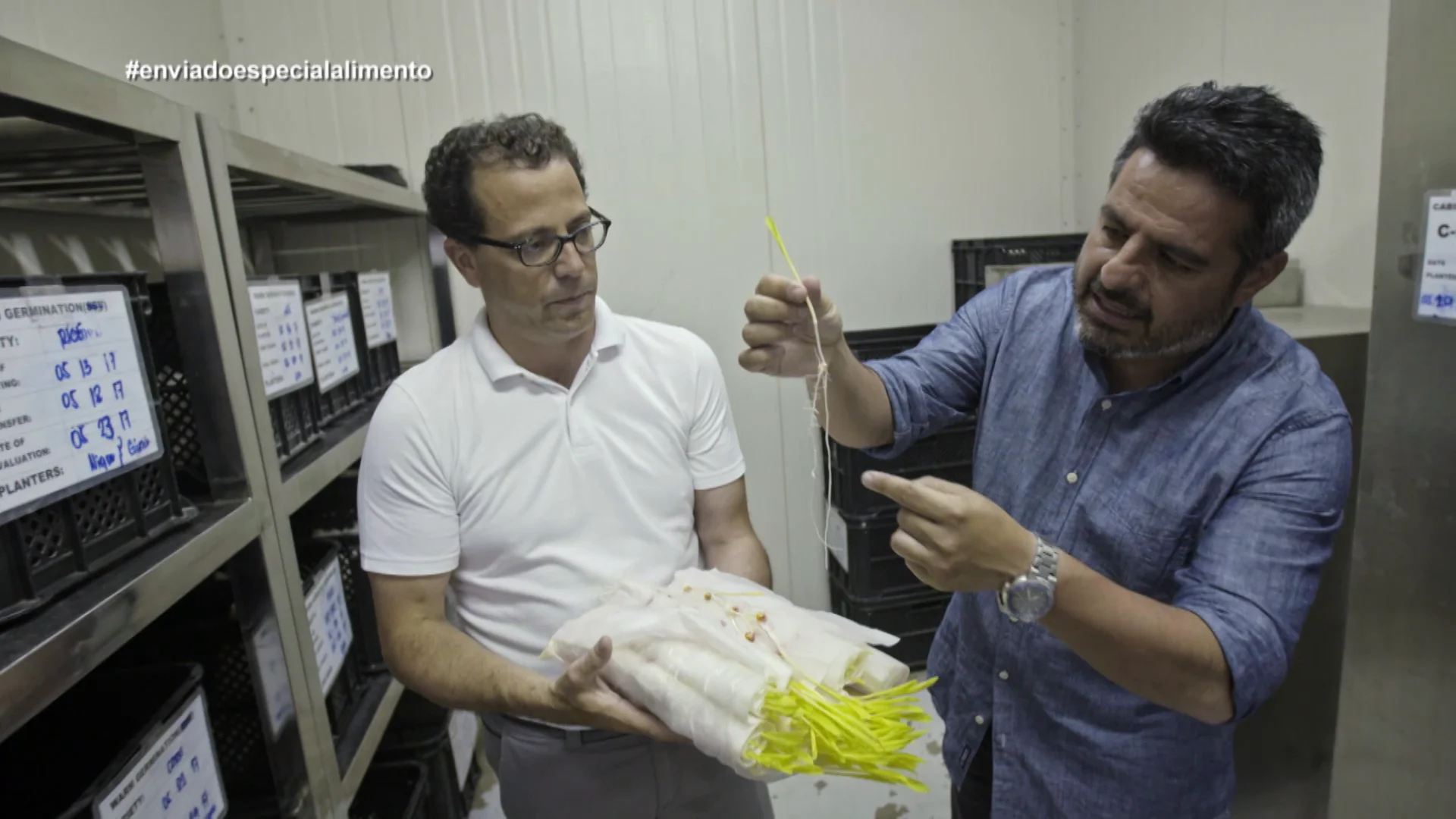 Jalis de la Serna en Enviado especial: la semilla que alimenta al mundo