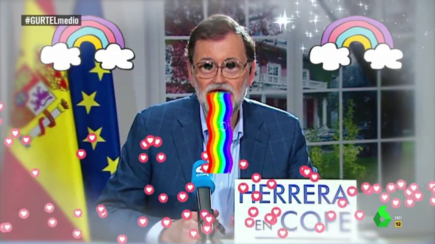 'Vomitando arcoíris', así está Mariano Rajoy tras la sentencia de la Gürtel al PP: "Será que está pensando en su puerta giratoria" 'Vomitando arcoíris', así está Mariano Rajoy tras la sentencia de la Gürtel al PP: "Será que está pensando en su puerta giratoria"