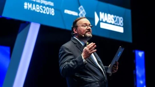 David Orban, en el MABS2018 David Orban, en el MABS2018