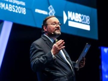 David Orban, en el MABS2018 David Orban, en el MABS2018