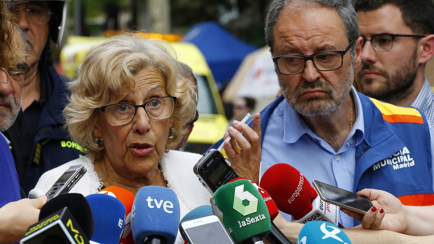  La alcaldesa de Madrid, Manuela Carmena