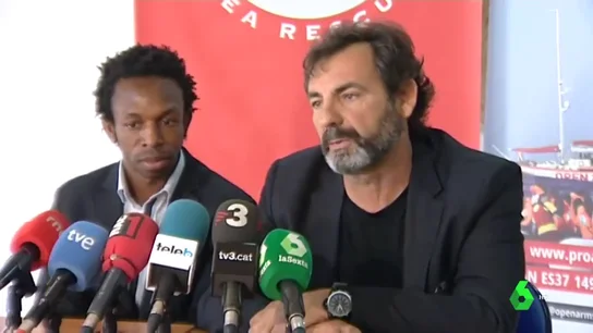 Proactiva Open Arms viaja a África para concienciar del peligro de cruzar a Europa Proactiva Open Arms viaja a África para concienciar del peligro de cruzar a Europa