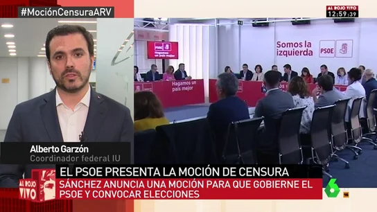 Alberto Garzón, en Al Rojo Vivo Alberto Garzón, en Al Rojo Vivo