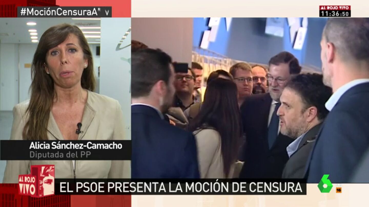 Alicia S&aacute;nchez-Camacho, en Al Rojo Vivo
