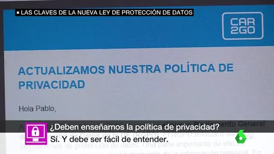 Claves de la nueva ley de protección de datos: esto es lo que pasa si aceptas o no las políticas de privacidad de las empresas Claves de la nueva ley de protección de datos: esto es lo que pasa si aceptas o no las políticas de privacidad de las empresas
