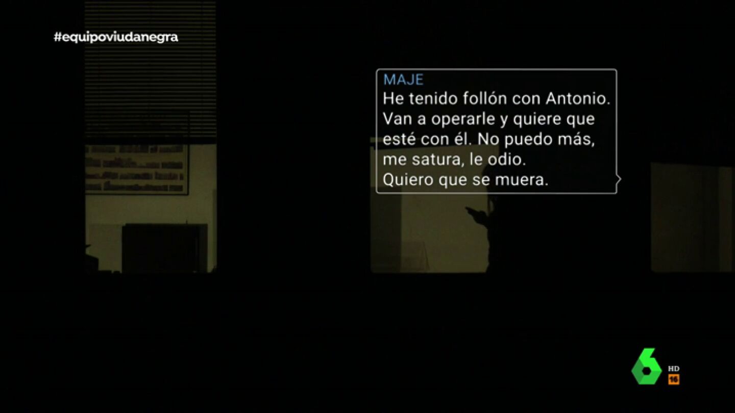 Los mensajes de Maje con uno de sus amantes sobre Antonio Navarro antes del asesinato: "Me maltrata, he pensado en acabar con su vida"