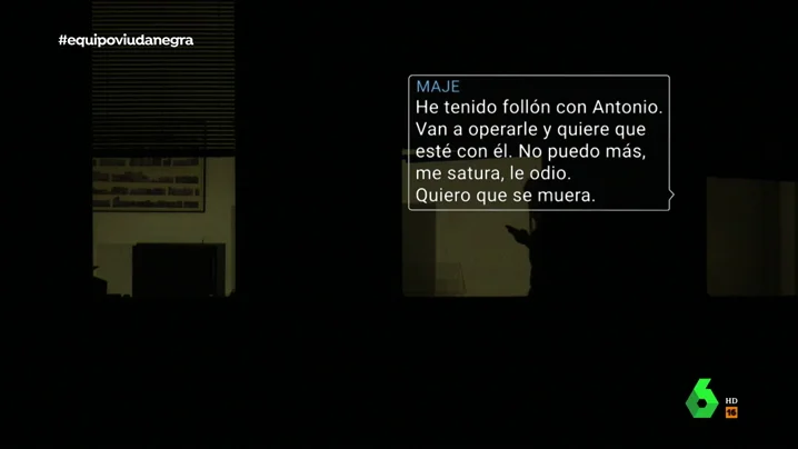 Los mensajes de Maje con uno de sus amantes sobre Antonio Navarro antes del asesinato: "Me maltrata, he pensado en acabar con su vida"