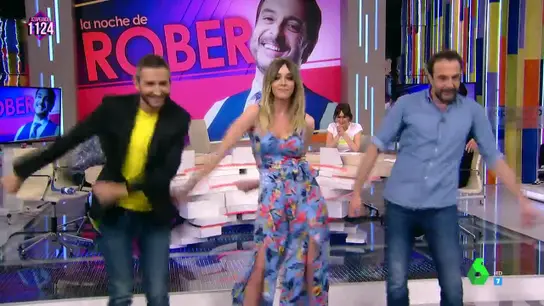 Frank Blanco y Roberto Vilar acaban con la paciencia de Anna Simon intentando bailar el 'Swish Swish' de Katy Perry Frank Blanco y Roberto Vilar acaban con la paciencia de Anna Simon intentando bailar el 'Swish Swish' de Katy Perry